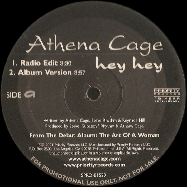 画像1: Athena Cage - Hey Hey (Doubled！)  12"X2