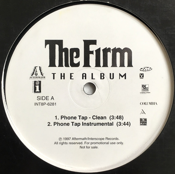 画像1: The Firm - Phone Tap/Firm Biz (Remix)  12"