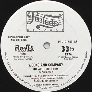 画像1: Weeks And Company - Go With The Flow  12"