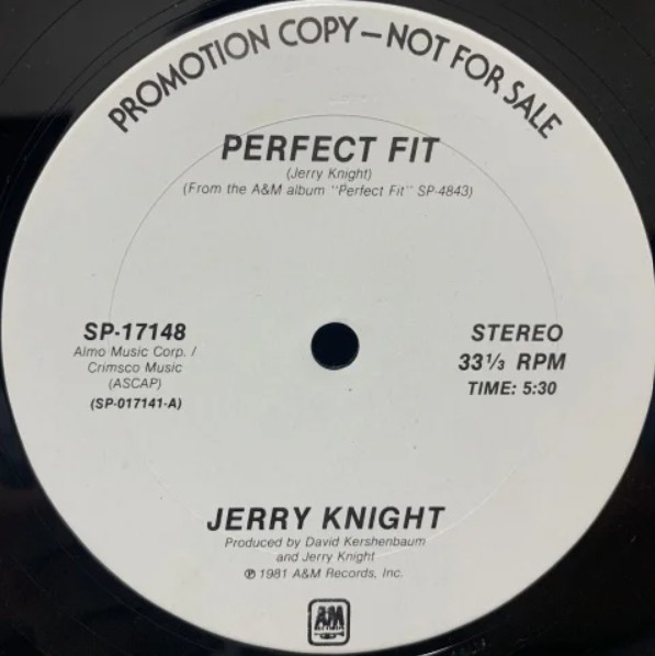 画像1: Jerry Knight - Perfect Fit/Turn It Out  12"