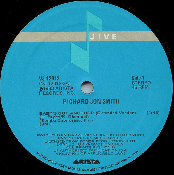 画像1: Richard Jon Smith - Baby's Got Another  12"